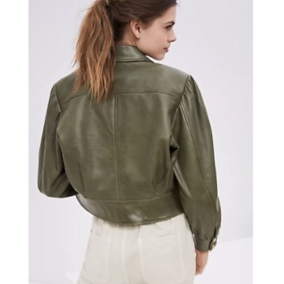 New LAMARQUE
Karry Cropped Leather Jacket - Picture 2 of 8